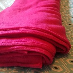 Neon Pink Fleece Fabric
